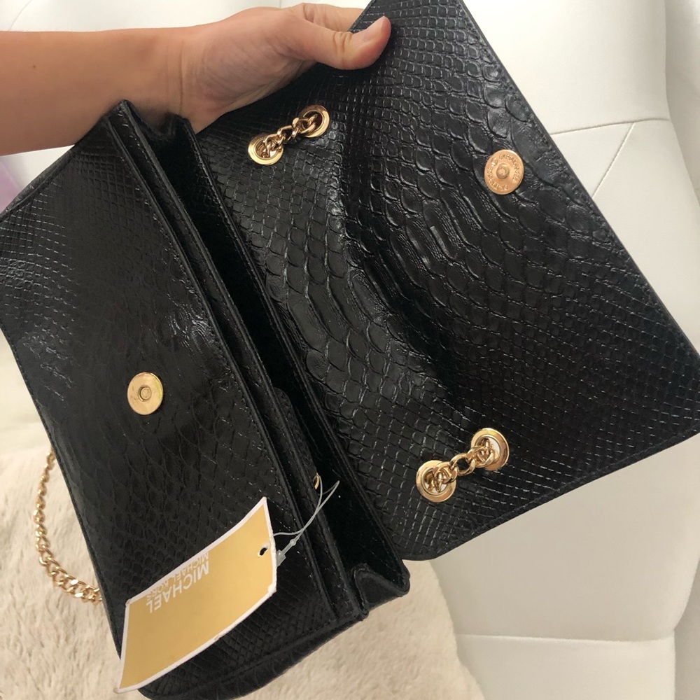 ✨✨✨MK SHOULDER BAG Black/Gold - Picture 5 of 7